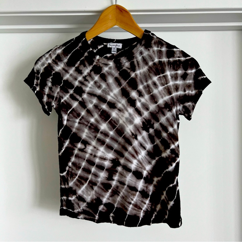 Girls tie dye shirt